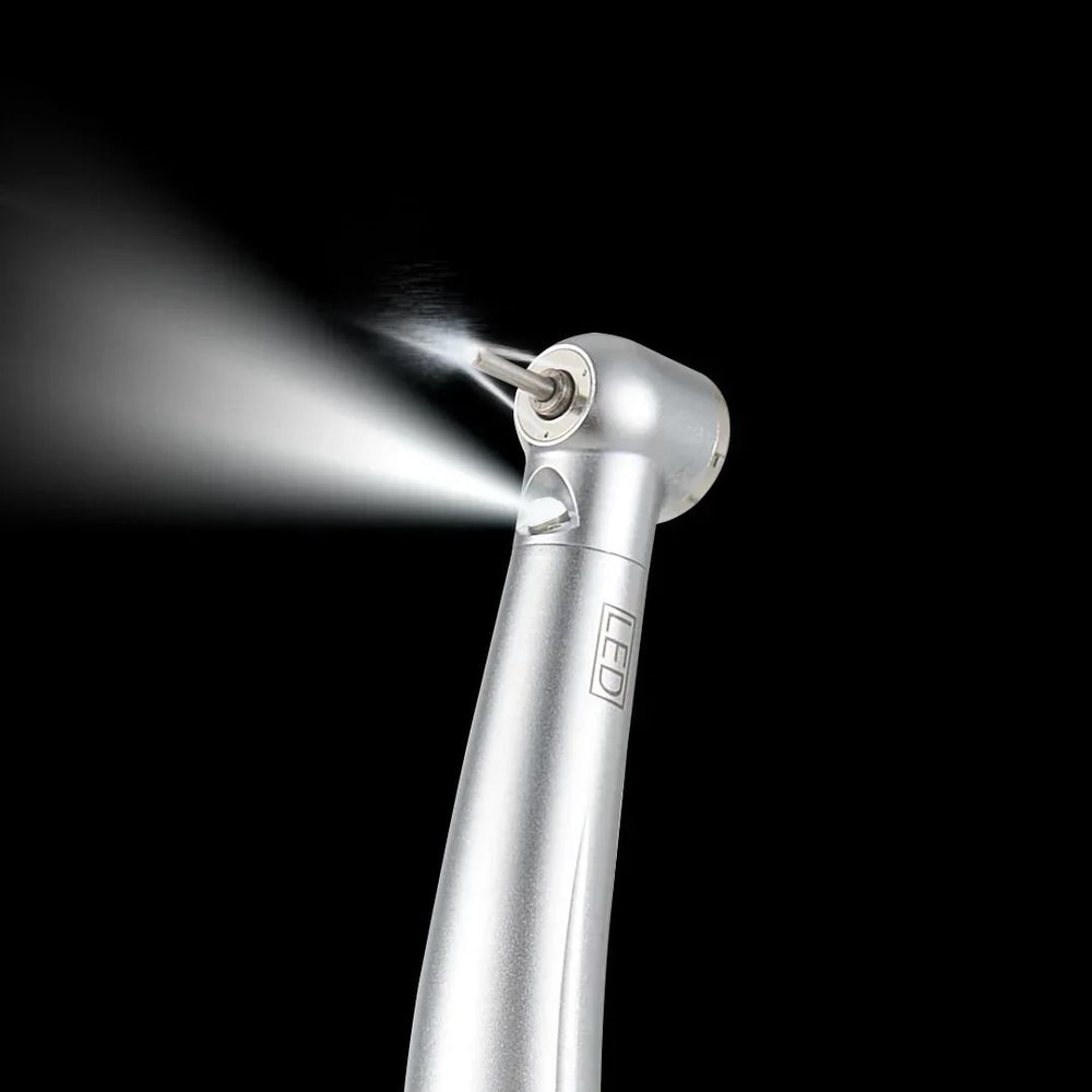 High Speed Dental Handpiece With LED Light And Push Button Control 1