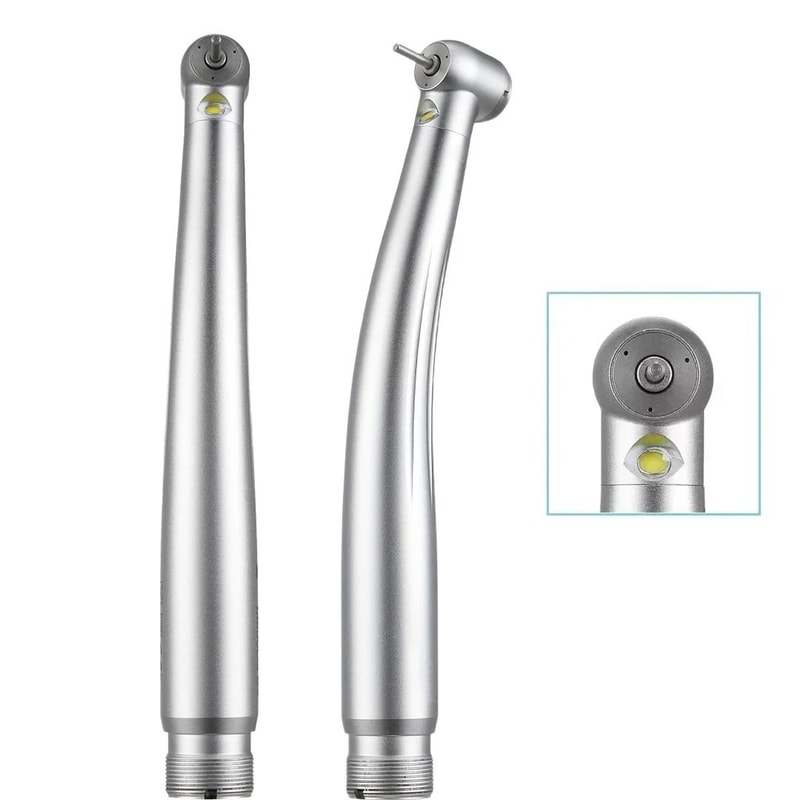 High Speed Dental Handpiece With LED Light And Push Button Control 5