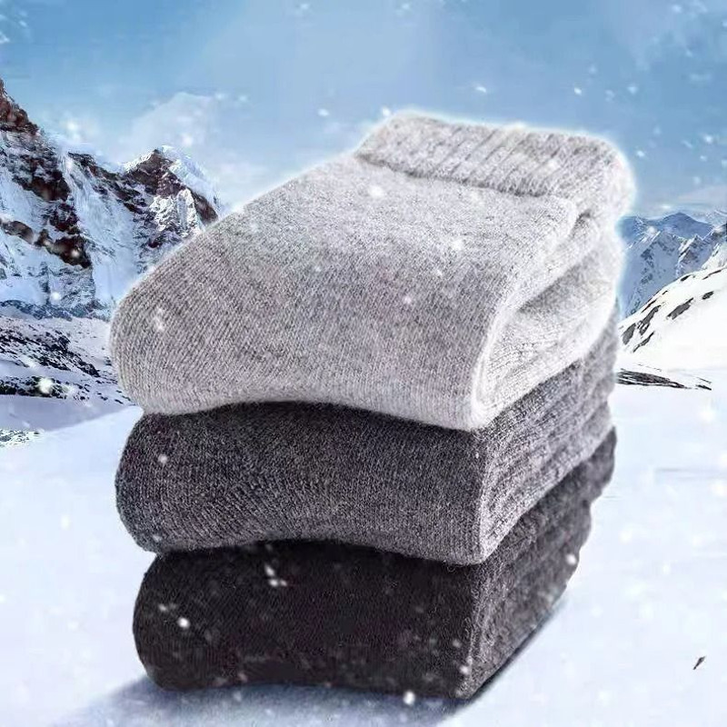 Unisex Winter Wool Thermal Socks For Ultimate Warmth And Comfort 1