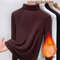 Womens Thermal Long Sleeve Top With Half High Collar 4