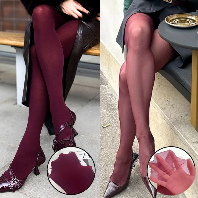 Womens Super Elastic Slim Pantyhose For All Seasons 4