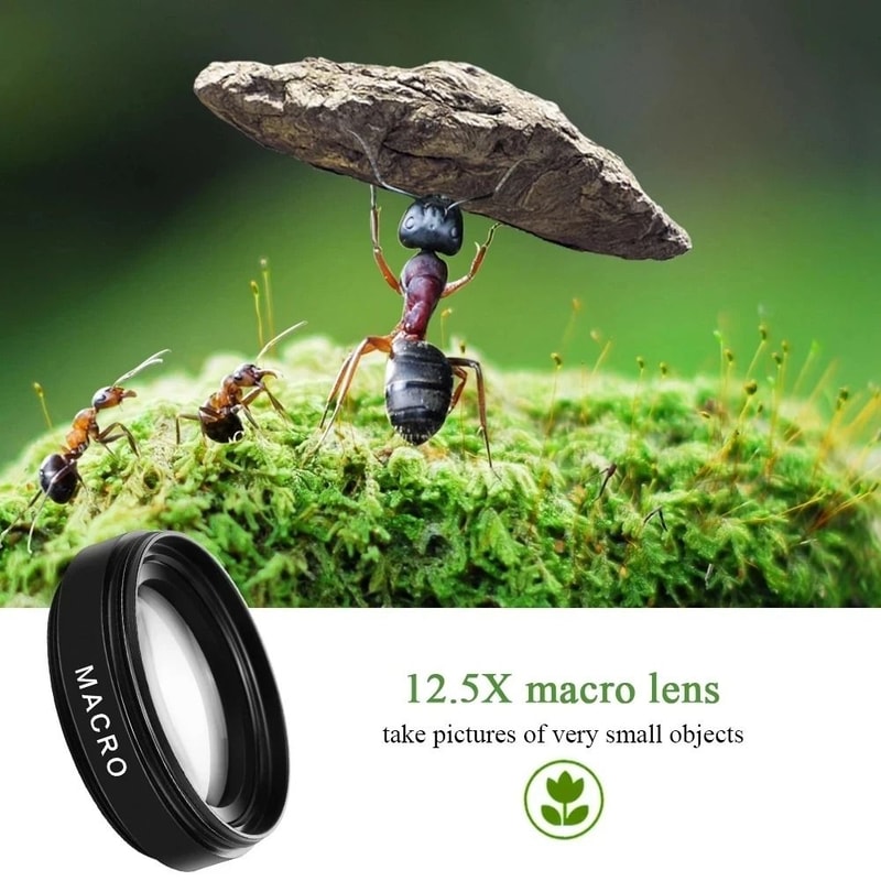 Professional Wide Angle And Macro Lens Kit For Smartphones 1