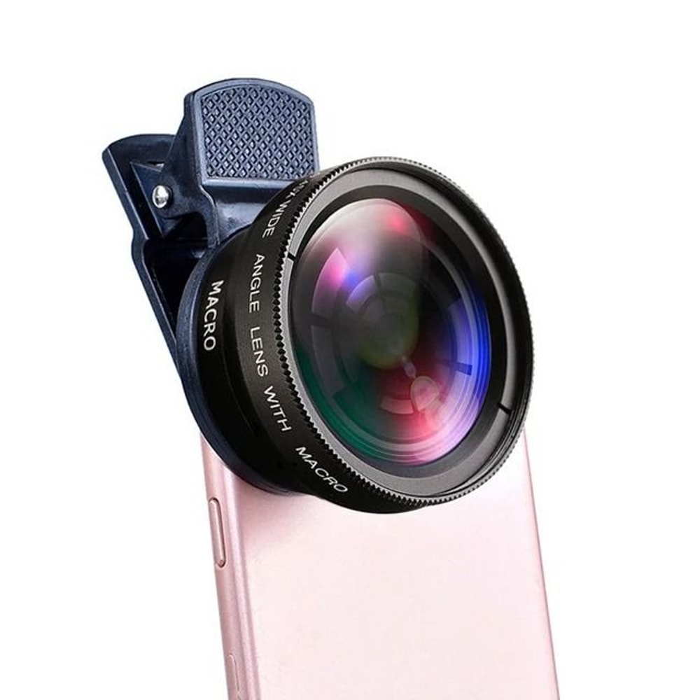 Professional Wide Angle And Macro Lens Kit For Smartphones 7