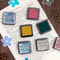 Vibrant Multicolor Ink Pad Set For Crafts And School Projects 5