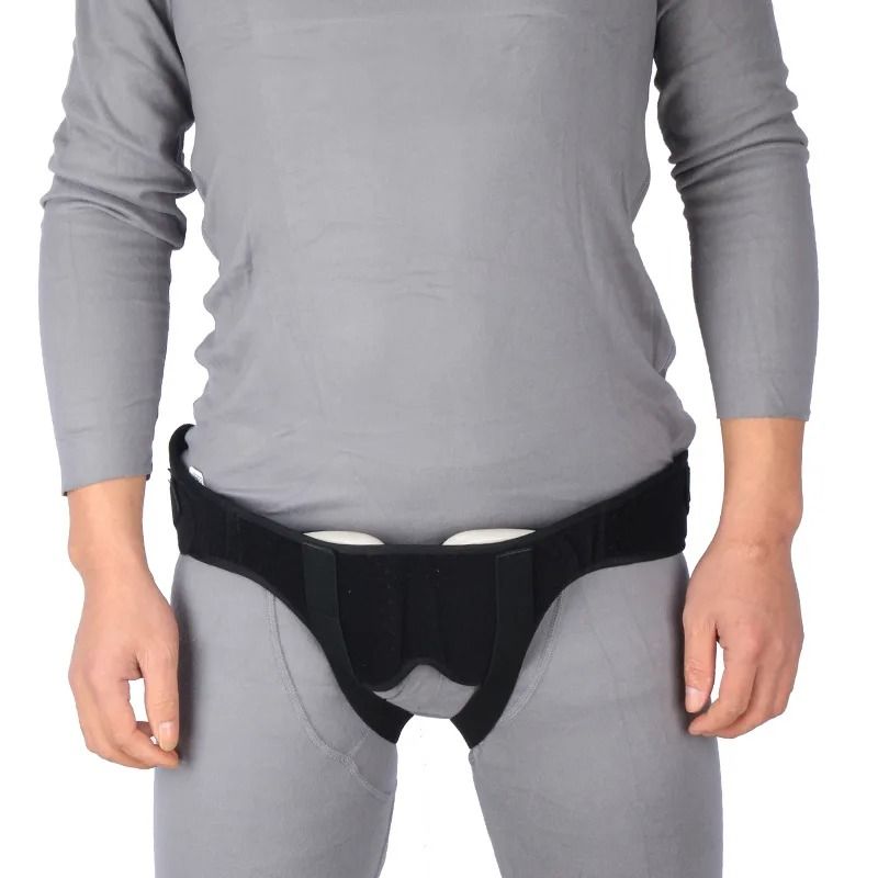 Adjustable Hernia Support Belt For Men With Dual Compression Pads 8