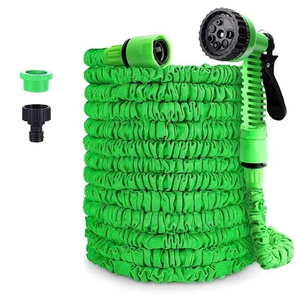 Expandable High Pressure Car Wash Hose With Multi Function Spray Nozzle 8