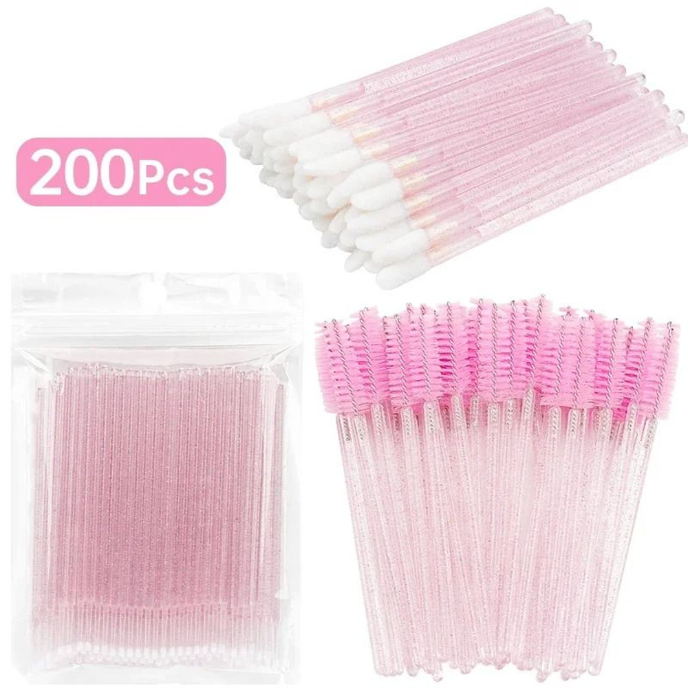 Eyelash Extension Micro Brush Set For Precision Application And Removal 8