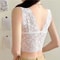 Lace Deep V Neck Wire Free Bralette Tank Top For Women 1