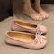 Womens Japanese Style Tabi Leather Flats With Split Toe Design 19