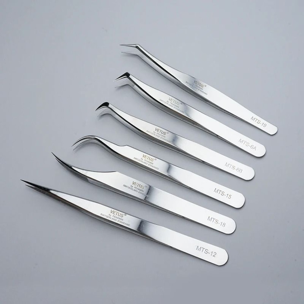 Precision Stainless Steel Tweezers For Eyelash Extensions 3