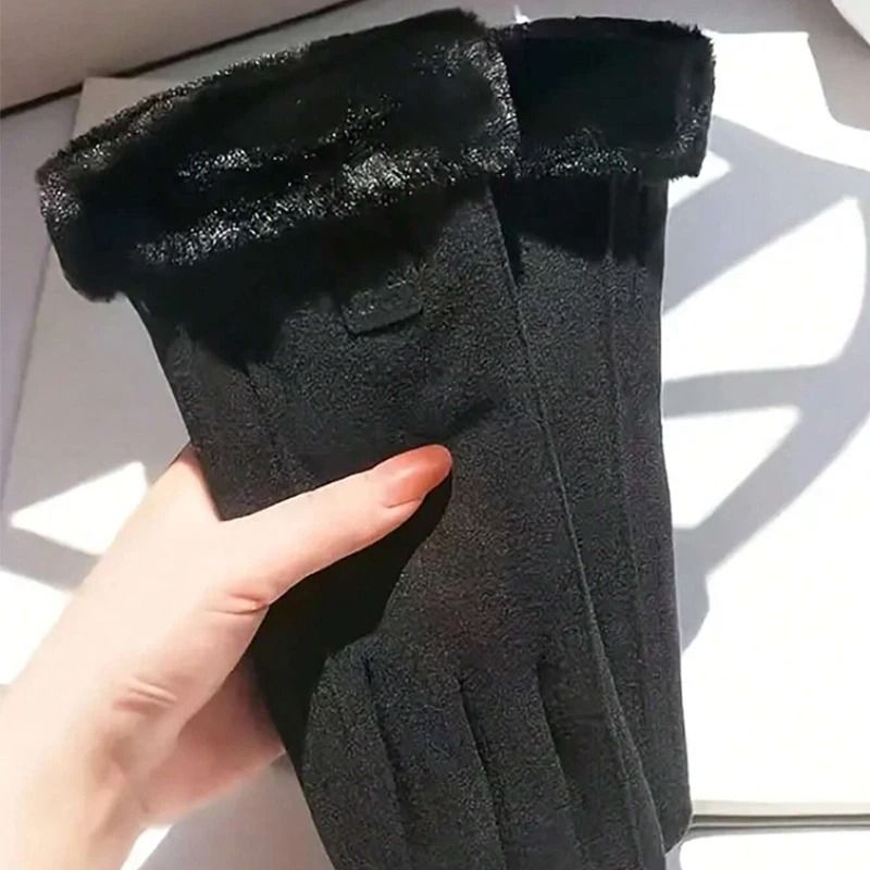 Womens Thermal Winter Cycling Gloves For Warmth And Comfort 4