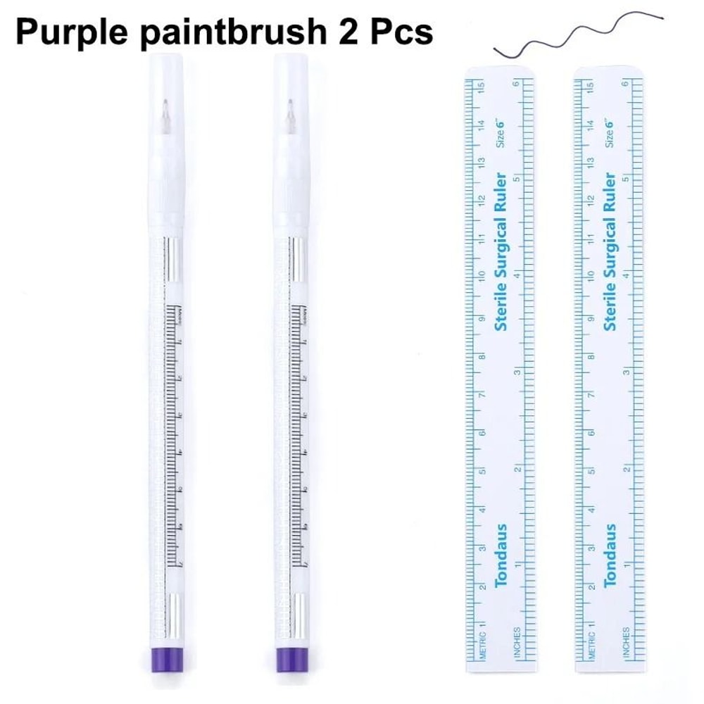 Precision Skin Marker Pen Set For Eyelash Extensions And Beauty Work 10