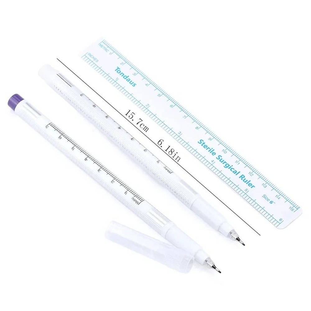 Precision Skin Marker Pen Set For Eyelash Extensions And Beauty Work 2