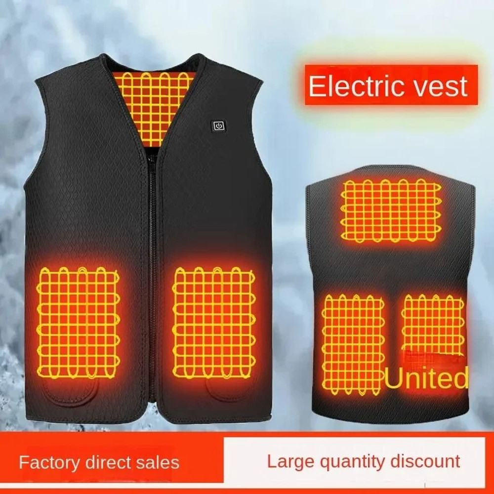 Smart Heated Winter Vest With Adjustable Thermal Zones For Men And Women 5
