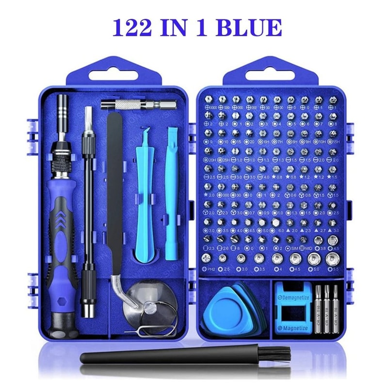 Precision Magnetic Screwdriver Set With Multi Bit Options For Electronics And Home Repair 9