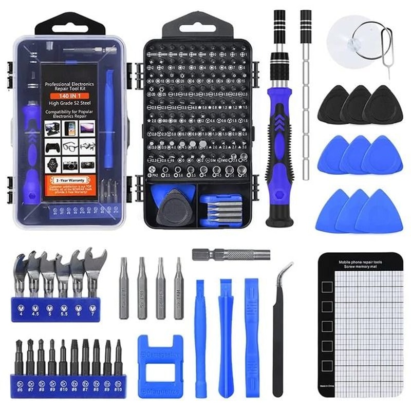 Precision Magnetic Screwdriver Set With Multi Bit Options For Electronics And Home Repair 11