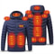 Smart Heated Winter Parka Jacket With Adjustable USB Heating And Thermostat Control 10