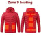 Smart Heated Winter Parka Jacket With Adjustable USB Heating And Thermostat Control 14