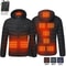 Smart Heated Winter Parka Jacket With Adjustable USB Heating And Thermostat Control 4