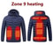 Smart Heated Winter Parka Jacket With Adjustable USB Heating And Thermostat Control 16