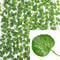 Artificial Green Ivy Leaf Garland For Home And Garden Decoration 8