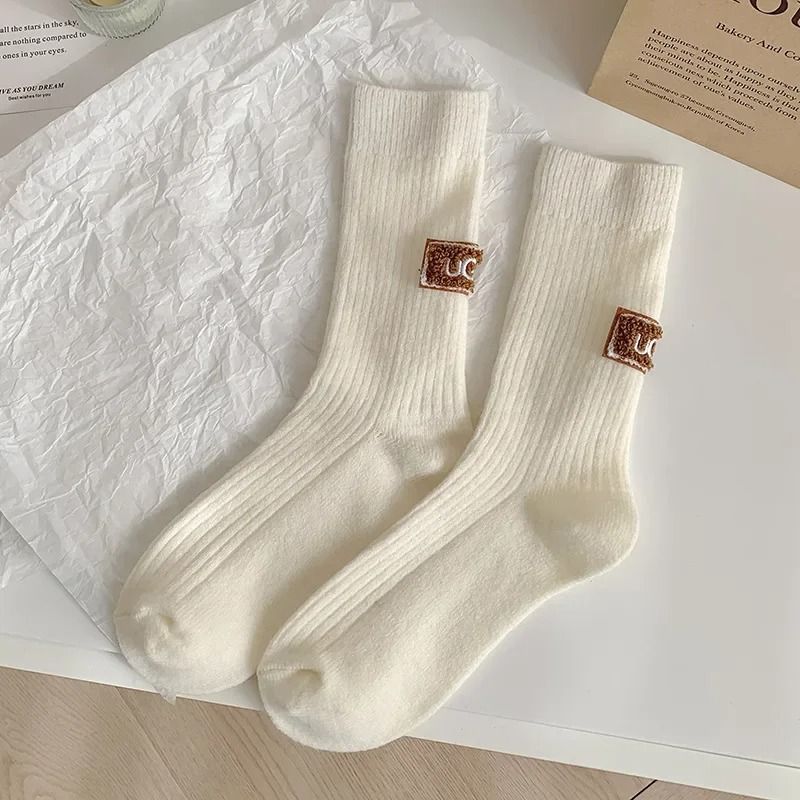 Cozy Winter Knit Socks For Women 6