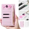 Magnetic Acrylic Eyelash Extension Scale Holder With Glue Pallet Cup 0