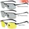 Mens Photochromic Polarized Sunglasses UV400 Day And Night Vision Eyewear 11