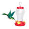 Outdoor Hanging Bird Water Feeder With Flower Design 0