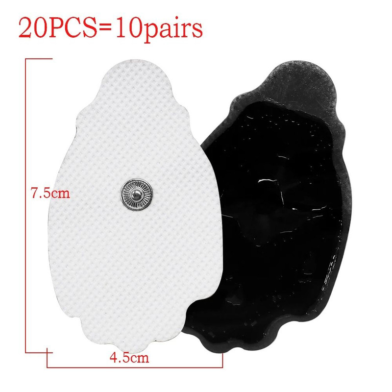 Reusable Electrode Gel Pads For Muscle Stimulator And Therapy Machines 10