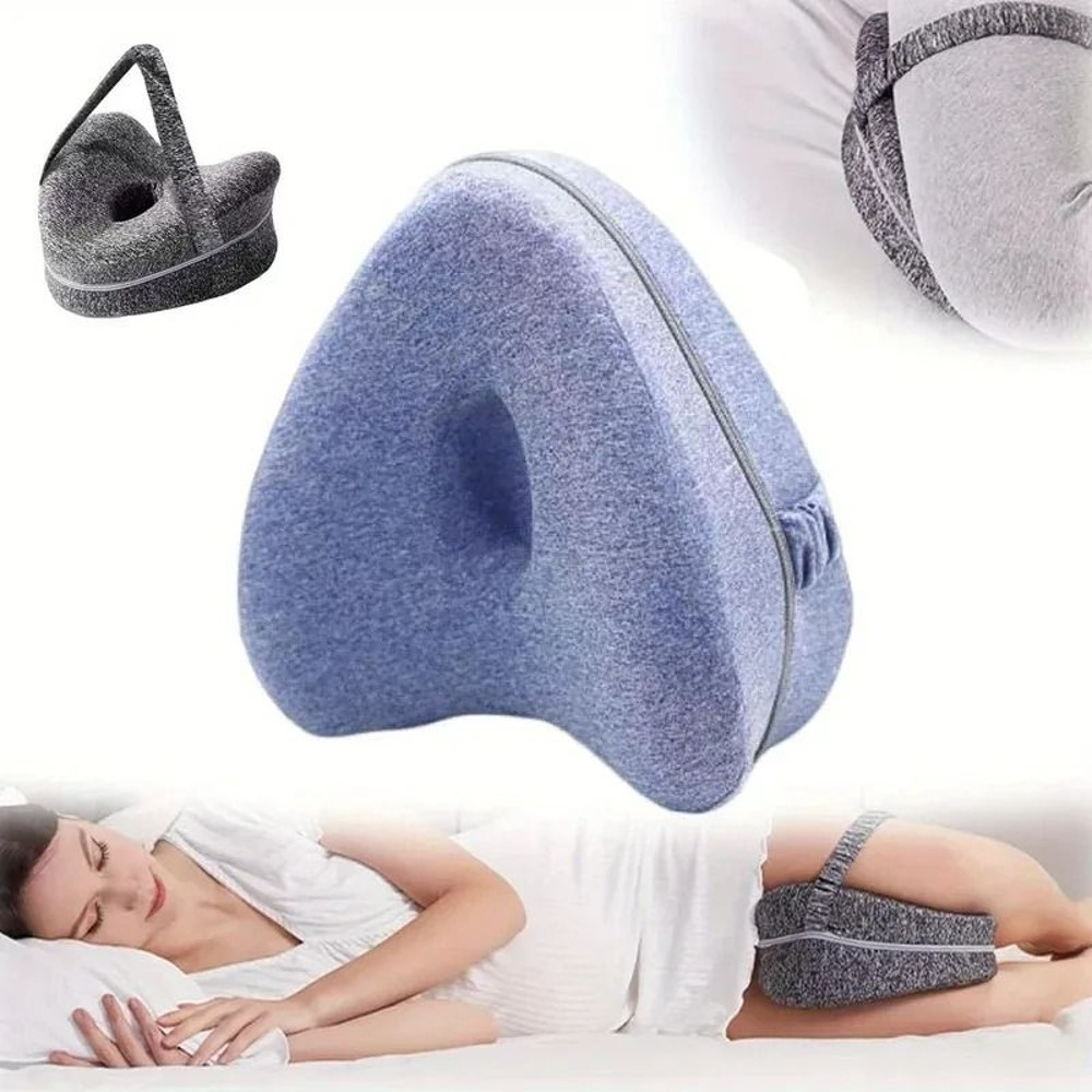 Memory Foam Leg And Knee Support Pillow For Side Sleepers 1