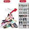 Over The Door Hanging Shoe Organizer With 24 Mesh Pockets 2