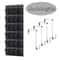Over The Door Hanging Shoe Organizer With 24 Mesh Pockets 7