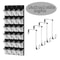Over The Door Hanging Shoe Organizer With 24 Mesh Pockets 8