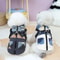 Warm Winter Dog Jacket With Builtin Harness For Small And Medium Pets 1
