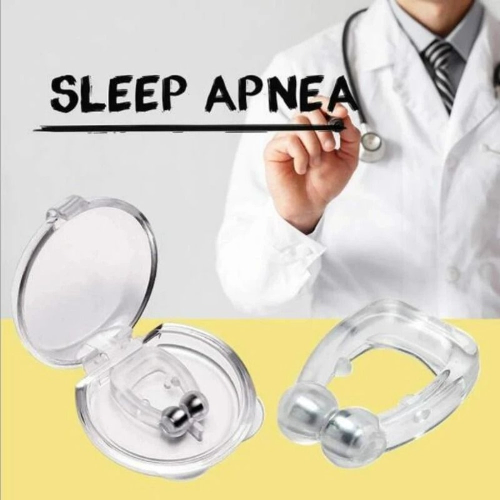 Anti Snoring Silicone Nose Clip For Peaceful Sleep 1