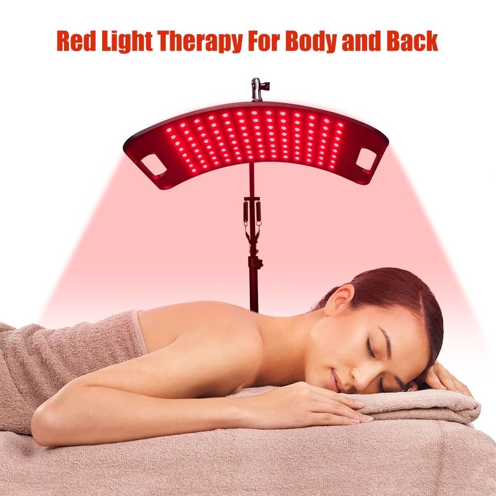 Red Light Therapy Lamp For Face And Body With Adjustable Stand 1