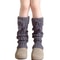 Soft Knit Leg Warmers For Women And Teens 9