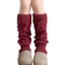 Soft Knit Leg Warmers For Women And Teens 10