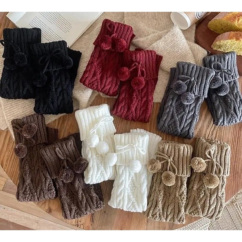 Soft Knit Leg Warmers For Women And Teens 1