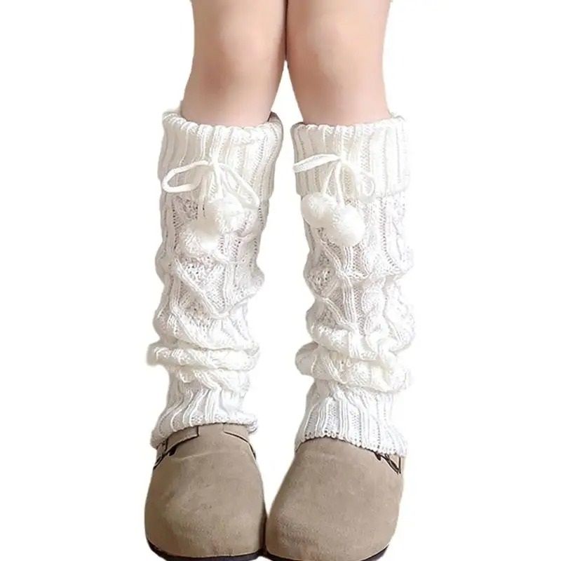 Soft Knit Leg Warmers For Women And Teens 5