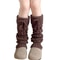 Soft Knit Leg Warmers For Women And Teens 6