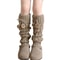 Soft Knit Leg Warmers For Women And Teens 8