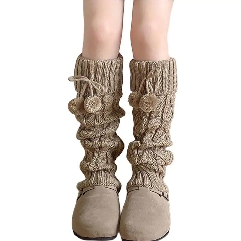 Soft Knit Leg Warmers For Women And Teens 8