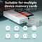 High Speed Dual USB Card Reader Adapter For PC And Laptop 3