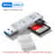 High Speed Dual USB Card Reader Adapter For PC And Laptop 8