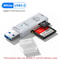 High Speed Dual USB Card Reader Adapter For PC And Laptop 8