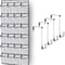 Over The Door Hanging Shoe Organizer With 24 Large Mesh Pockets 1
