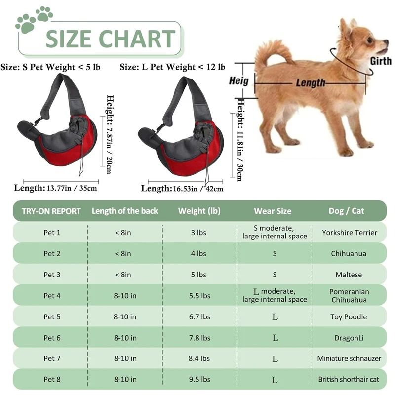 Pet Travel Carrier Sling Bag For Cats And Small Dogs 4
