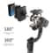 Foldable Bluetooth Selfie Stick With Gimbal Stabilizer And Tripod 2